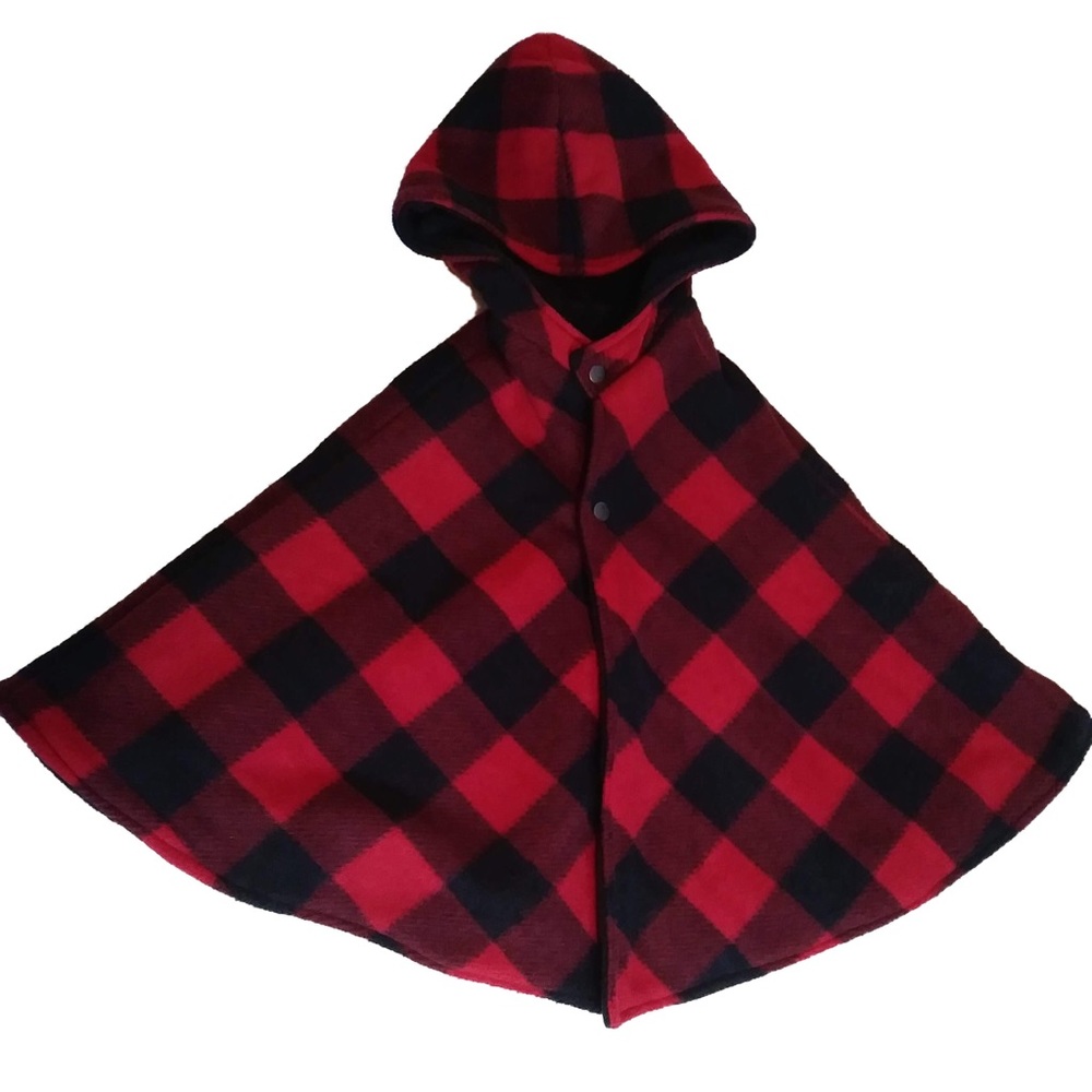 Car Seat Poncho - Buffalo Plaid